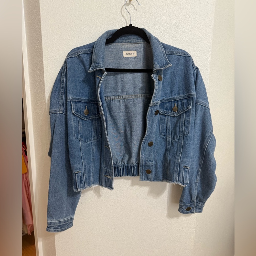 Women's Blue Denim Jacket size Medium
